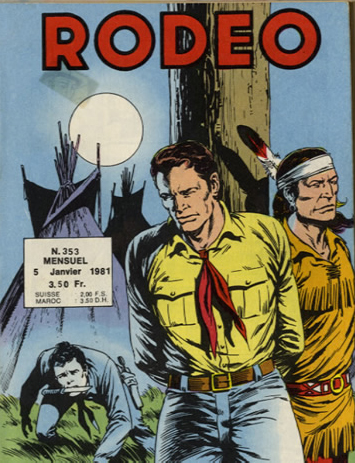 JEAN-YVES MITTON  - planche originale pour Rodeo