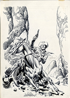 JEAN-YVES MITTON  - planche originale pour Rodeo