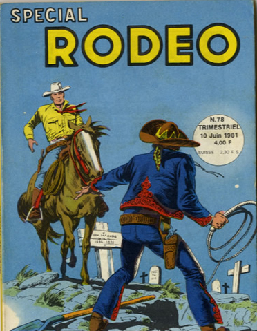 JEAN-YVES MITTON  - planche originale pour Rodeo